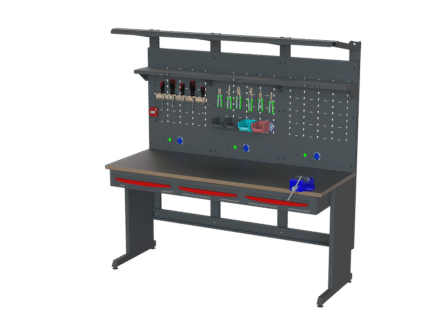 Table travail professionnel طاولة عمل احترافية متينة  - TS04