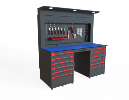 Workbench Professionnel تأثيث ورشة متكامل  – WBR01