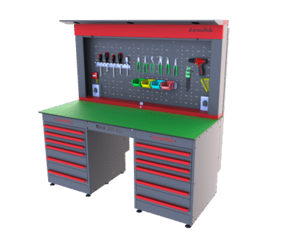 Workbench Professionnel تأثيث ورشة متكامل  – WBR01