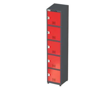 Armoire vestiaire - 5 Portes