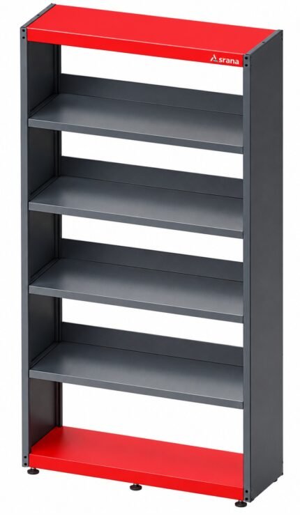 Rayonnage métallique d'archives de bureau à 5 niveaux رفوف معدنية  لحفظ الأرشيف – SH03