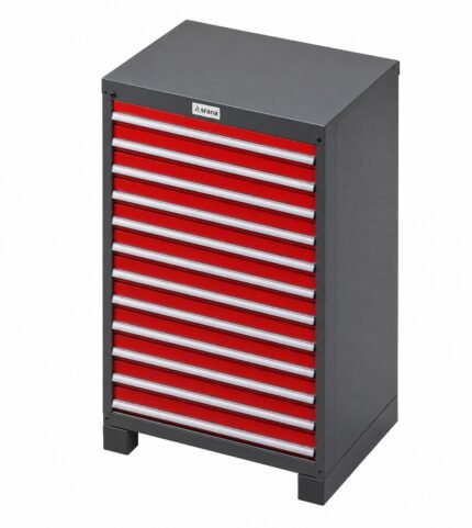 Armoire métallique industrielle à 12 Tiroirs خزانة معدنية – TB27